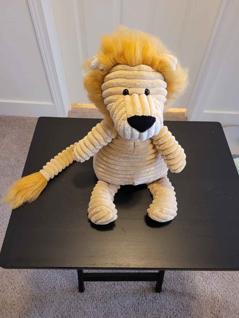Jellycat Cordy Lion Plush - Cream and Gold Mane #394